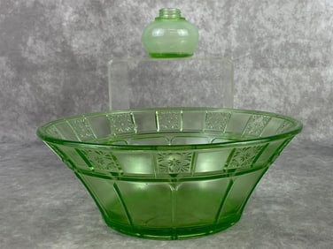 Uranium Glass Duo