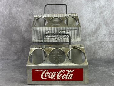 Coca Cola Aluminum Bottle Holders