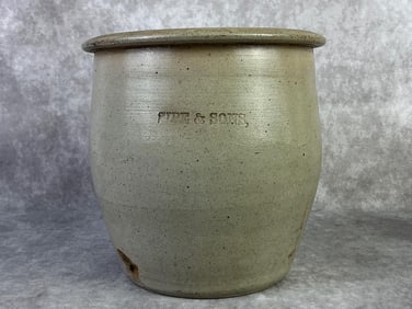 1800s Sipe & Sons Stoneware