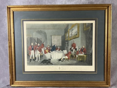The Melton Breakfast Framed Print