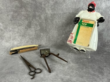 Black Americana & Antique Barber Items