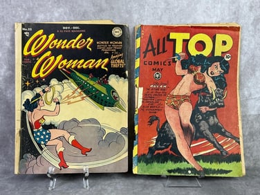 Wonder Woman #32 & All Top #11 Comic