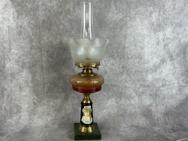 Victorian Oil Lamp