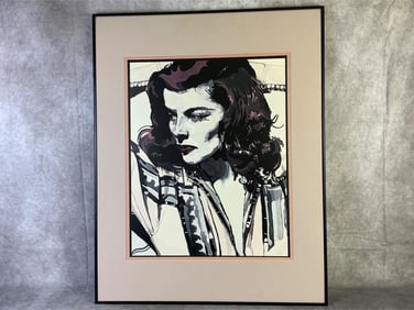 Katherine Hepburn Popart