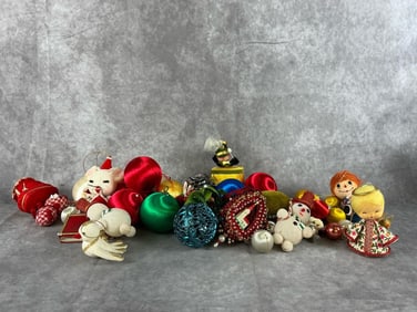 MCM Silk & Flocked Ornaments