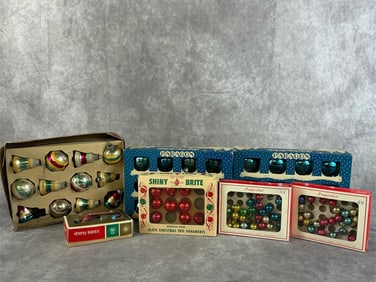 Shiny Brite & Paragon Ornaments