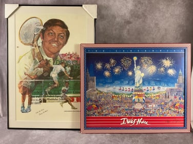 Tennis & Statue of Liberty Posters