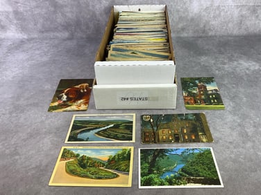 Lot of Approximately 700 Postcards