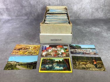 Lot of Approximately 700 Postcards
