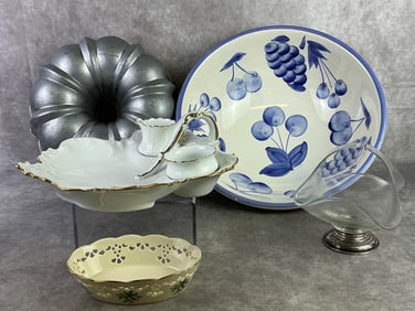Limoges & Lenox Serving Lot