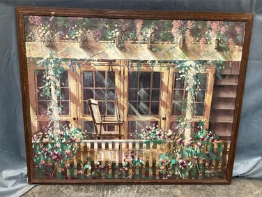 Porch Swing Painting