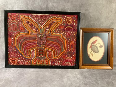 Mola Textile Artwork