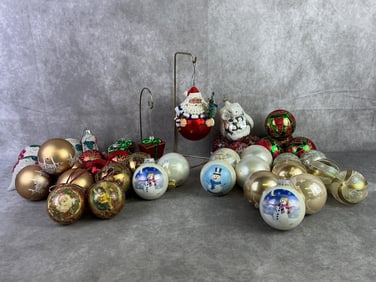 Modern Glass Ornaments