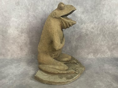 Concrete Singing Frog