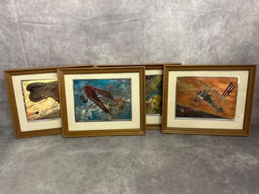 Framed Foil Art