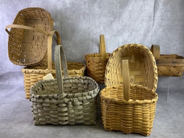Wooden Weaved Baskets