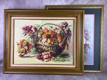 Floral Framed Art