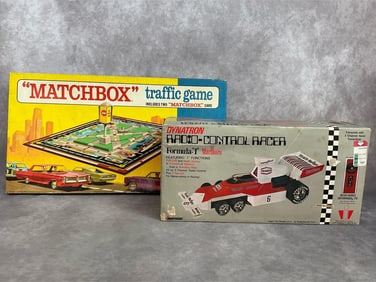 Matchbox Game & Radio Control Car