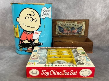 Charlie Brown, Tea Set, & More