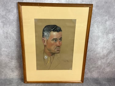 Pastel Drawn Portrait