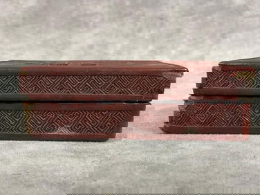 Chinese Cinnabar Jewelry Box