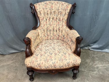 Eastlake Upholstered Arm Chair