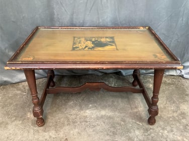 Glass Top Table