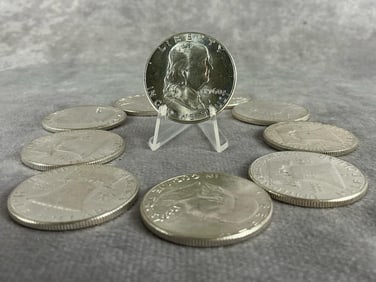 1960 Franklin Half Dollars