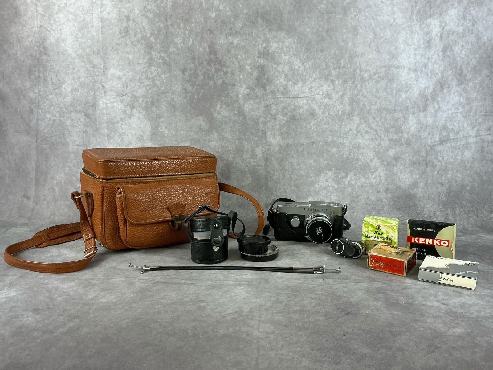 Vintage Olympus -Pen F Camera & Accessories (1 of 17)