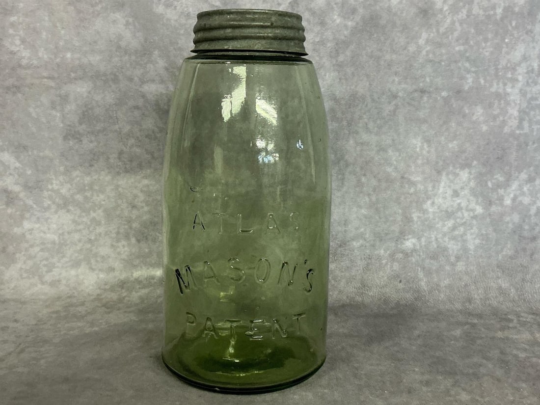 Early Green Atlas Canning Jar (1 of 9)