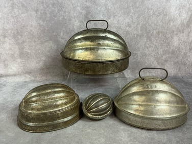 Tin Pudding Molds