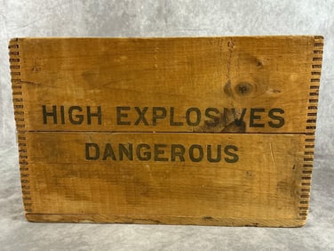 1940's TNT Wooden Crate