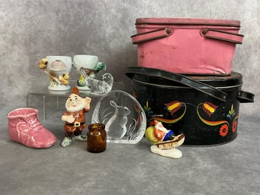 Vintage Ceramics & Tins