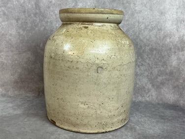 Rustic Stoneware Crock
