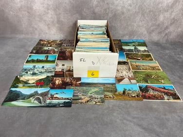 Approximately 700 Postcards