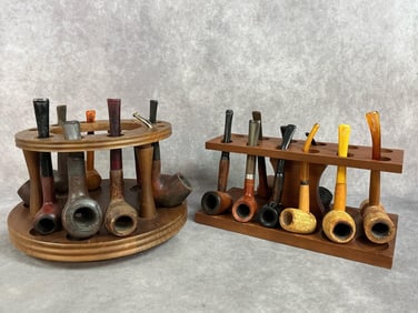 Smoking Pipes and Stands