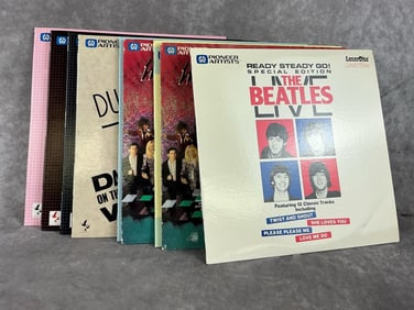 1980's Music Video Laser Discs