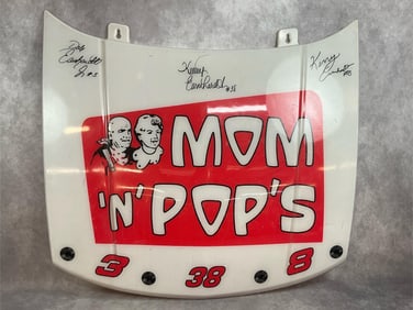 Autographed Racing Hood