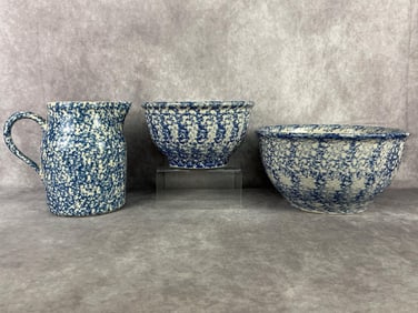 Spongeware Pottery