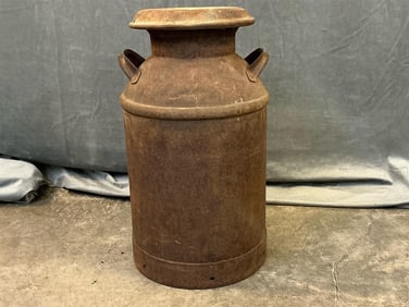 Clover Creamery Roanoke , VA Milk Can