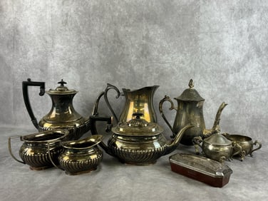Silver Plated Tea Sets & Accessories