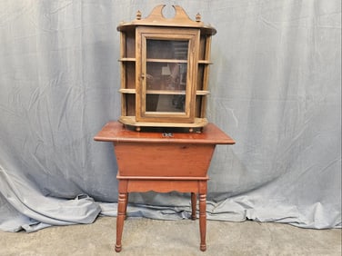 Display Cabinet & Table