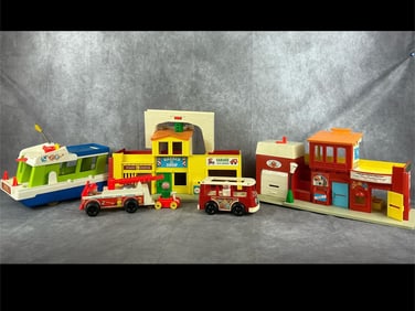 1970's Fisher Price Little People Toys