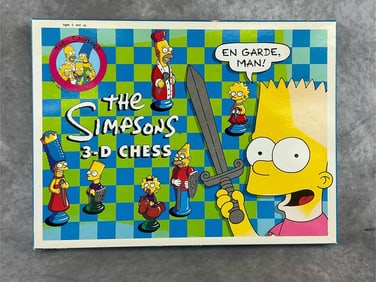 The Simpsons 3D Chess Set