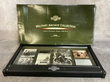 Harley-Davidson Military Archive Shadowbox