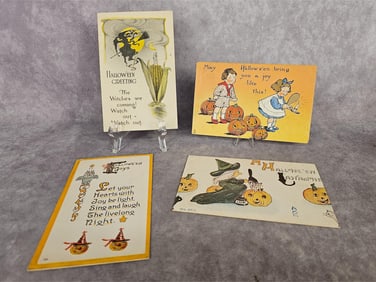 Halloween Postcards