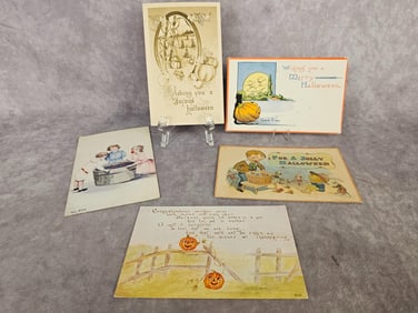 Halloween Postcards