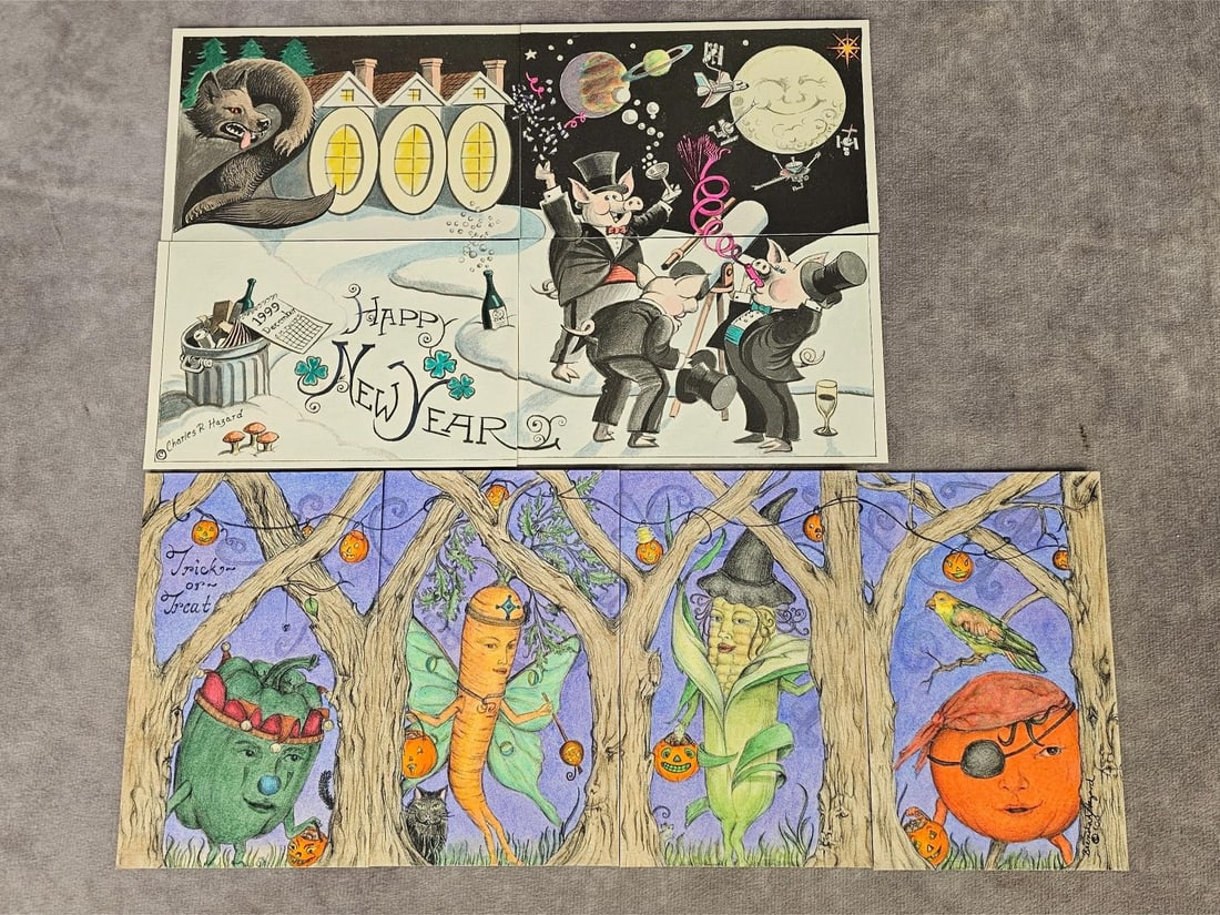 Flying Rabbit Postcard Sets (1 of 12)