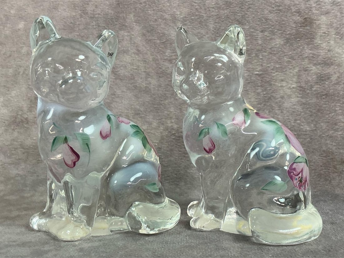 Fenton Glass Cats (1 of 5)