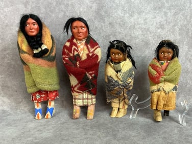 Native American Skookum Dolls